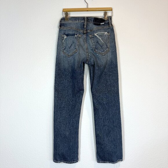 Mother Superior The Tomcat Jeans Button Fly Distressed Size 24 - Picture 3 of 16